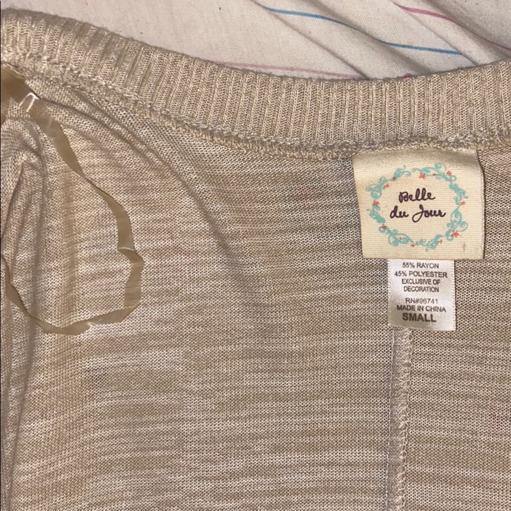 Beige Cardigan - Picture 4 of 6